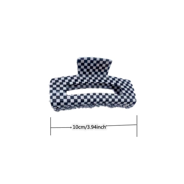 Checkered Hair Clips,3.94 display picture 1