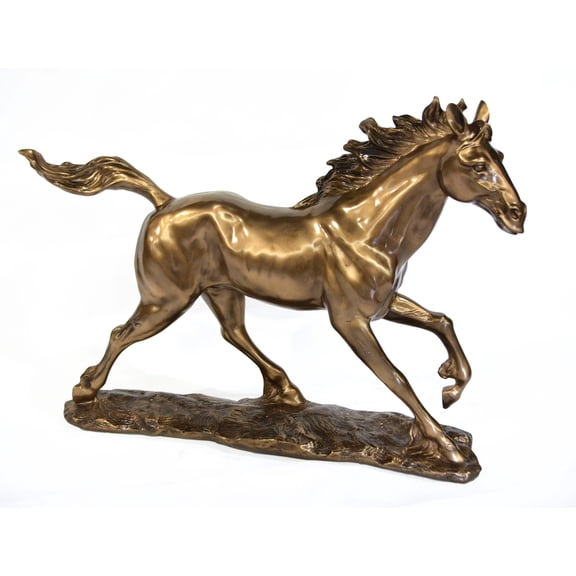AFD Home Bronzed Galloping Horse