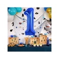 thumbnail image 4 of 40 Inch Hot Pink Number Balloon, Large Size Jumbo Digit Mylar Foil Helium Bright Pink Balloons For Birthday Party Celebration Decorations Graduations, 4 of 4