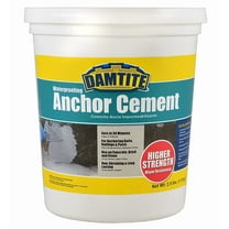 Damtite Anchor Cement Wall Anchor Masonry Adhesive - Gray - 2.5 lb Pail
