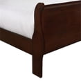 thumbnail image 4 of Pemberly Row Transitional Wood Twin Panel Bed in Cherry Finish, 4 of 9