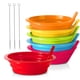thumbnail image 1 of Set de 6 Tazones para Cereal Infantiles PLASKIDY 650 ml BPA Libre, 1 of 5