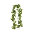 thumbnail image 2 of Twfbrm Artificial Eucalyptus Garland, 6 FT Realistic Faux Cypress & Eucalyptus Leaves Garland, Spring Vine Garlands Farmhouse Hanging Greenery Garland Easter Decorations for Wedding Fireplace Mantle, 2 of 9