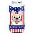 thumbnail image 2 of Caroline's Treasures BB2168TBC God Bless American Flag with French Bulldog Tall Boy beverage Insulator Hugger , Tall, 2 of 2