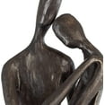 thumbnail image 2 of Danya B Iron Contemporary Abstract Couple Sculpture, Bronze, 2 of 3