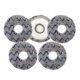 thumbnail image 1 of Paños de repuesto lavables para aspiradoras T10 TURBO / Deebot X1 / OMNI / X1 TURBO Trapos de limpieza Piezas, 1 of 6