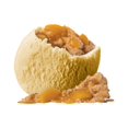 Creamalicious, Porch Light Peach Cobbler Artisan Ice Cream, Pint, (6