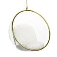 thumbnail image 1 of Fauteuil suspendu, chaîne en or, 1 of 4