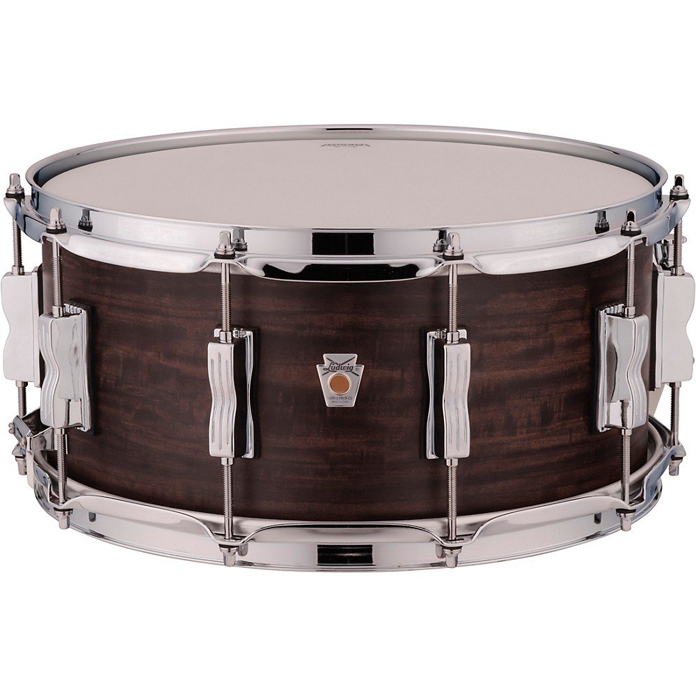 Ludwig Keystone X Snare Drum 14 x 6.5 in. Night Oak