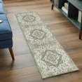 thumbnail image 3 of 2'x6' Rug Runners for Hallways Kitchen, Sage Green Boho Non Slip Entryway Beside Floor Carpet Runner, Vintage Abstract Art Ethnic Tribe Washable Laundry Room Bedroom Throw Rugs Mat for Family Pet, 3 of 8