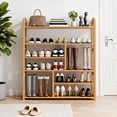 thumbnail image 3 of 6-Tier Shoe Rack w/ Boot Slots, 3 of 4