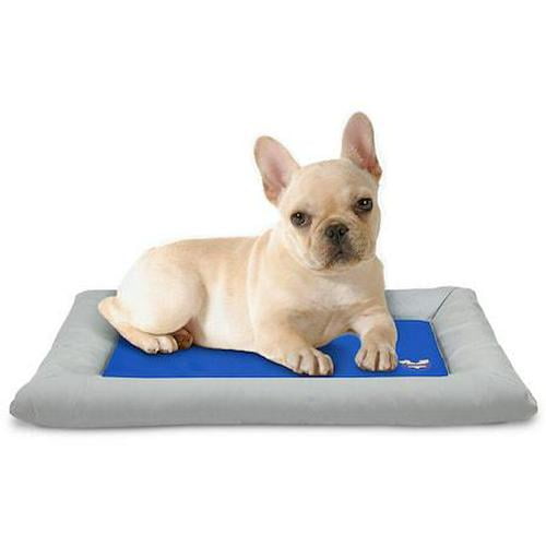 Arf Pets Dog Self Cooling Bed Pet Bed Foam Based Bolster Bed, 20x30