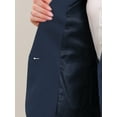 thumbnail image 5 of INSPIRE CHIC Blazers for Women Business Casual One Button Front Long Sleeve Work Office Suit Jackets with Shoulder Pads XL Deep Blue, 5 of 6