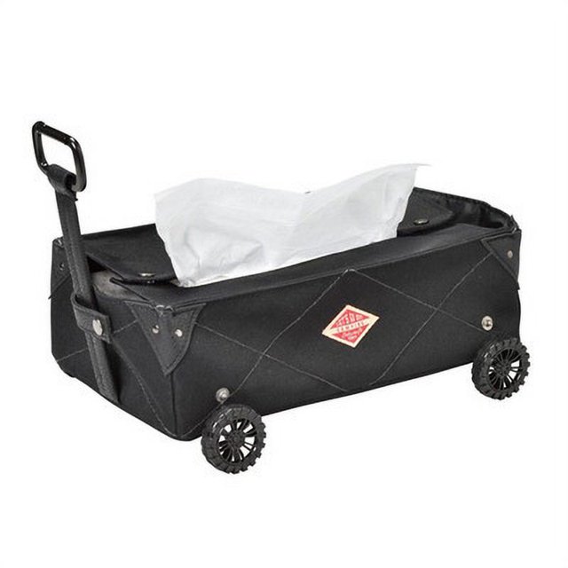 Caja de almacenamiento multifuncional Oso de Fresa para acampar al aire libre Plegable Negro
