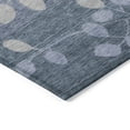 thumbnail image 3 of Addison Rugs Chantille Indoor/Outdoor Transitional Floral Denim Machine Washable Rectangle Rug, 3' x 5', 3 of 8