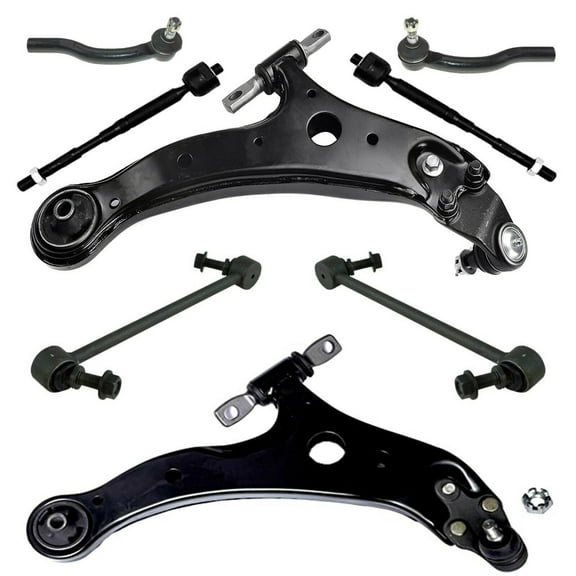 8 Pc Suspension Kit Lower Control Arm & Ball Joints Tie Rod Ends, Sway Bar End Link Fits select: 2002-2003 TOYOTA CAMRY, 2002-2003 LEXUS ES