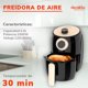thumbnail image 3 of Freidora de aire Electrica Decakila Horno Air Fryer 200Â°c 2L INGCO KUEC007B, 3 of 6