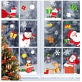 thumbnail image 3 of Pegatinas de pared de alce y Papá Noel para decoración del hogar, decoración de ventana, regalos de Navidad, Feliz Año Nuevo, colgante Natal, 2023, 3 of 4