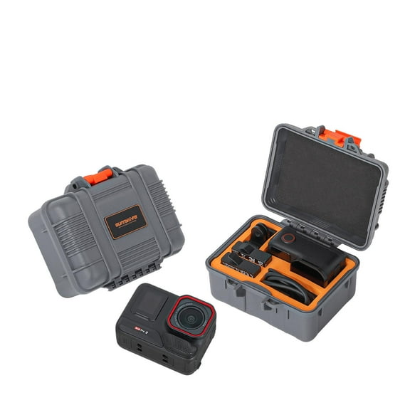 Hard Case For Insta360 ACE Pro 2/1 Camera, Mini Organizer Waterproof Safety Case Hard Carrying Suitcase Storage Bag Accessories