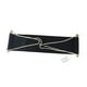 thumbnail image 1 of Hamaca para pies, hamaca para relajar los pies, reposapiés portátil ajustable para avión, reposapiés para el trabajo, oficina, viaje, tren Negro, 1 of 8