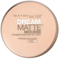 Maybelline Dream Matte Mousse Foundation, Porcelain Ivory Light [1], 0.64 oz