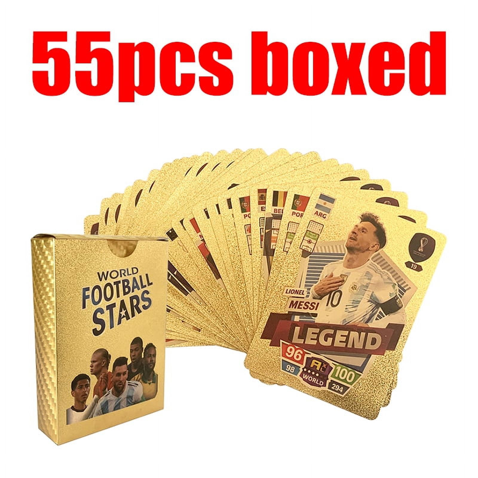 World Football Stars 27/55 Uds. Tarjetas doradas de edición