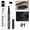 A, variant on Microblade Brow Pen, 4-Tip Microblade Brow Pen, Liquid Water Eyebrow Pencil 3D Simulation, Natural Sweatproof Eyebrow Pencil, Waterproof Long-Lasting Precision Brow Pen