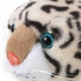thumbnail image 4 of OUNONA 1Pack Animal Plushies Snow Leopard Appearance for Home Decor and Soft Design White Color, 4 of 6