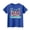 Blue, variant on Gift for Father Casual Dad Papa Print American Flag Top Vintage 4th Of July Patriotic Shirts Fashion Soft Short Sleeved Independence Day Tee Pink 2XL