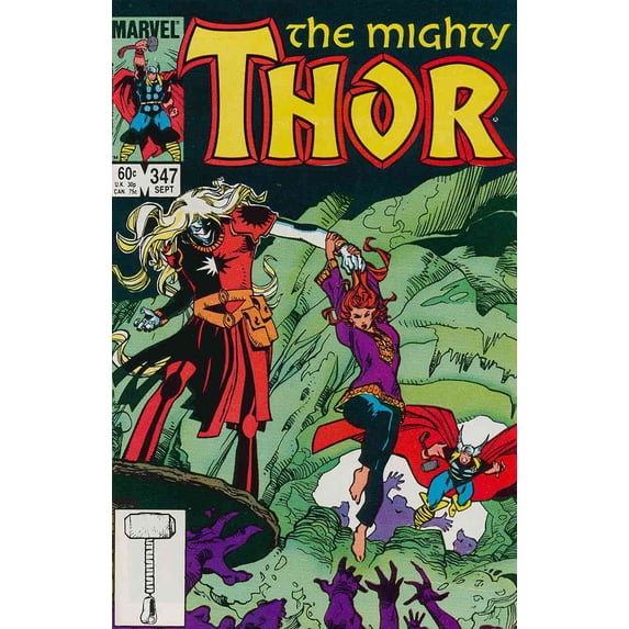 Thor #347 VF ; Marvel Comic Book
