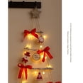 thumbnail image 7 of Tyidzon Wall Pediments Christmas Tree with Lights and Accessories, Wood Hanging Christmas Tree As Rustic Christmas Decor for Ornament Display, 7 of 7