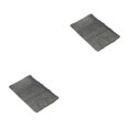 thumbnail image 4 of Bewildely Alfombra De Chenilla De Poliéster - Absorción Rápida Y Fuerte Sin Derrame Textura Absorbente Gris Claro 40cm * 60cm gris claro 40 cm * 60 cm 2Conjunto, 4 of 6