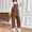 Brown, variant on Fnooota Womens Maternity Jumpsuits, Loose Fit Adjustable Straps Casual Wide Leg Pregnancy Overalls Brown Size S-XL