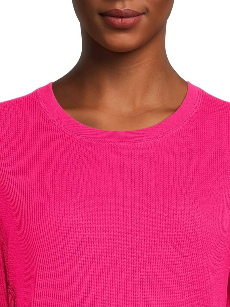 Time and Tru Thermal Top - Fabric, Long-Sleeves - Walmart.com