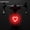Heart, variant on Smart Brake Sensing Bike Taillight Heart Shape Type-C Waterproof Cycling Rear Light Bicyle Accessories Bicycle Lights
