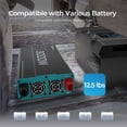 thumbnail image 2 of Inversor de corriente Renogy de onda sinusoidal pura de 3000 W, 12 V DC a 120 V AC, 2 of 9