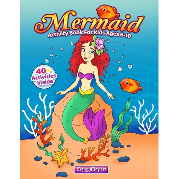 Mermaid Activity Book, (Paperback)