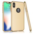 thumbnail image 1 of iPhone X Case, iPhone 10 Screen Protector, iPhone X Protective Case, Tekcoo [T360] Full Body Protection Hard Slim Cover With Tempered Glass Screen Protector For Apple iPhone X Apple iPhone X -Gold, 1 of 4