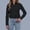 Black, variant on Women'S Shirts Stain Shield Dress Shirts Wrinkle Long Sleeve Shirts Solid Work Business Button Down Shirts Blue S