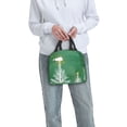 thumbnail image 6 of Sikiie Christmas Green Lunch Bag for Women & Men Adult Insulated Lunch Box, Food Lunch Containers Lunch Tote Bags for Work, Travel, Outdoor, 6 of 8