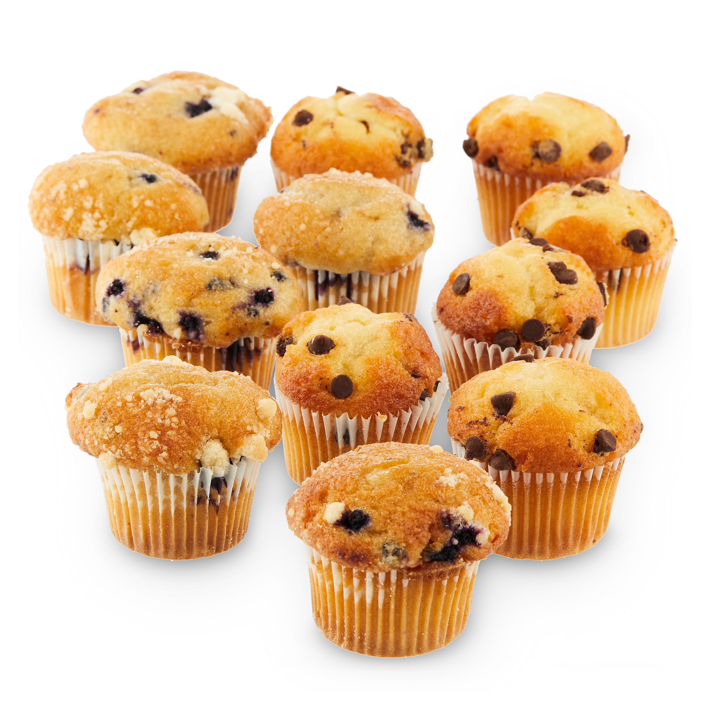 Freshness Guaranteed Variety Mini Muffins, 12 oz Clamshell, 12 Count (Shelf Stable, Ambient)