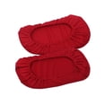 thumbnail image 1 of veasfak Red Chair Armrest Covers Elastic Protector Armchair Arm Cover 35x9cm 1 Pair, 1 of 7