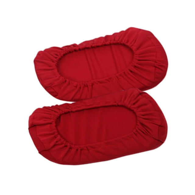 veasfak Red Chair Armrest Covers Elastic Protector Armchair Arm Cover 35x9cm 1 Pair