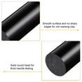 thumbnail image 4 of Acrylic Clay Roller 18.5cm x 2.5cm for Shaping Sculpting, Black, 2 Pieces, 4 of 5