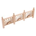 thumbnail image 2 of CIMAXIC 1Pc Mini Railing Model Mini Balcony Yard Fence Epitome Mini for Mini House Kids Play House,9.06"X0.35"X3.15", 2 of 4