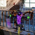 thumbnail image 4 of Muñeco de bruja para Halloween, juguetes de decoración al aire libre que se choca en el árbol, colgante de puerta aterradora, accesorios para porche, novedad de 2023, 4 of 4
