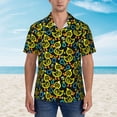 thumbnail image 4 of Lsque Ducks1 pattern Hawaiian Shirt for Men, Unisex Summer Beach Casual Short Sleeve Button Down Shirts-3X-Large, 4 of 9