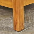 thumbnail image 4 of Thasos Bois 8 Places en Forme de Canapé Sectionnel et Foyer en Teck Rouge/gris Foncé, 4 of 15