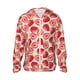thumbnail image 1 of Balery Cute Strawberry Sudadera ligera de manga larga con capucha y protección solar UPF 50+ para hombre y mujer, ideal para pesca y running-XX-Large, 1 of 7
