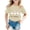 AB10 Beige, variant on Tisuna Girl'S T Shirts Child Cartoon Print Short Sleeve Crew Neck Tops Trendy Kids Everyday Wear Outfits Size 1-2 Years Beige